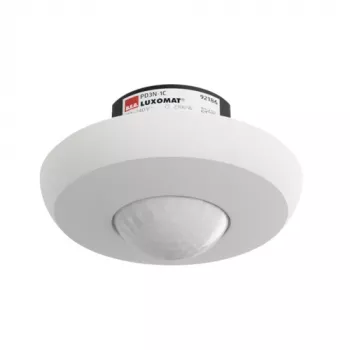BEG 92186 Griestu PIR kustības sensors PD3-UP-1C RAL9010, 1 kanāla, Iebūvējams, Tīri balts