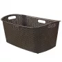 CURVER My Style veļas grozs 47L tumši brūns 60x39x28cm