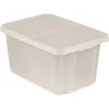 CURVER Essentials 45L caurspīdīga uzglabāšanas kaste ar vāku, 57 x 40 x 30 cm, sakraujama, piemērota pārtikai