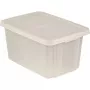 CURVER Essentials 45L caurspīdīga uzglabāšanas kaste ar vāku, 57 x 40 x 30 cm, sakraujama, piemērota pārtikai