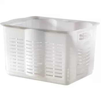 Curver Alfa XL caurspīdīgs taisnstūra uzglabāšanas grozs 43x31.4x25.8cm 35L