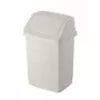 CURVER Click-it 50L atkritumu tvertne ar pedāli, balta, 38,5x33,5x63,5 cm