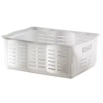 Curver Alfa L uzglabāšanas grozs 40,6 x 30,4 x 15,6 cm caurspīdīgs