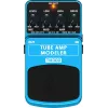 Behringer TM300 lampu pastiprinātāja modelētāja efekta pedālis elektriskajai ģitārai, zils/melns