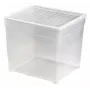 CURVER Tekstila kaste ar vāku 33L caurspīdīga 39.5x34.2x34.3cm