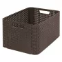 CURVER Box Style L 43,6 x 32,6 x 23 cm tumši brūna uzglabāšanas kaste