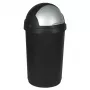 CURVER Bullet 50L melns/sudraba atkritumu tvertne