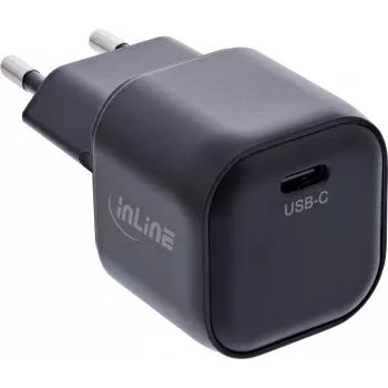 InLine USB-C GaN barošanas bloks 100W PD PPS AVS melns