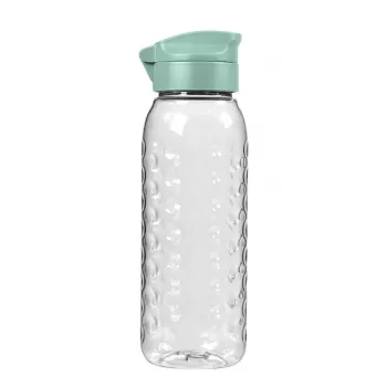 CURVER Dots pudele 0,45L caurspīdīga/zaļa