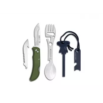 Outdoor Edge RazorEDC Lite 300 Combo Pack salokāms nazis ar 6 nomaināmiem asmeņiem