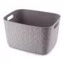 Curver Softex L uzglabāšanas grozs 19L pelēkbrūns 37.9x29.2x22.1cm