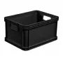 KEEEPER Robert 20L Euro konteiners, 400 x 300 x 220 mm, grafīta, kravnesība 30 kg, sakraujams, pārtikas drošs