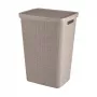 CURVER Veļas kaste Jute 58L 43x34x60cm Bēšā