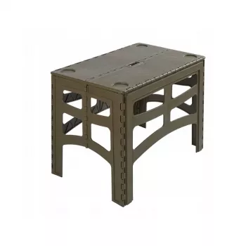 keeeper saliekamais āra galds Timo L 70x45x55 cm olīvu, nestspēja 80 kg