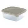 CURVER Fresh&Go Pārtikas trauku komplekts 3 gab. Taisnstūra 0.25L + 0.8L + 1.7L Bēšs