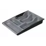CURVER Modulo Nature taisnstūra pasniegšanas paplāte 42x30x6,4 cm Slate Black