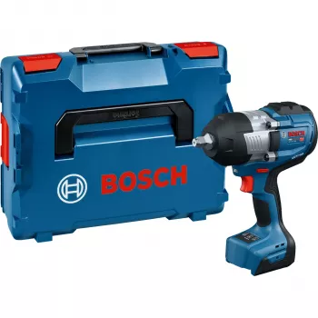 Bosch GDS18V-1400 BITURBO Brushless 3/4 inch bezvadu triecienuzgriežņu atslēga (bez akumulatora, L-Boxx)