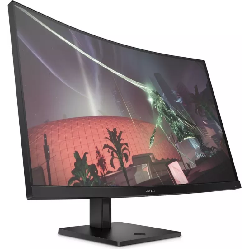 HP Omen 32C 31,5 inch QHD 165Hz izliekts spēļu monitors Monitors HP Omen 32C