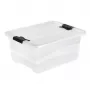 keeeper Crystalbox Cornelia uzglabāšanas kaste ar vāku, 12 L, caurspīdīga, 39,5 x 29,5 x 17,5 cm