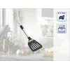 LEIFHEIT ProLine neilona lāpstiņa ar nerūsējošā tērauda rokturi, 33 cm, melna