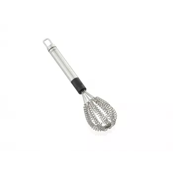LEIFHEIT Speed Quirl S putotājs, nerūsējošais tērauds, 27 cm, mazgājams trauku mašīnā, balts/pelēks
