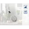 LEIFHEIT Speed Quirl M rokas putotājs, nerūsējošais tērauds, balts/pelēks, 26 cm