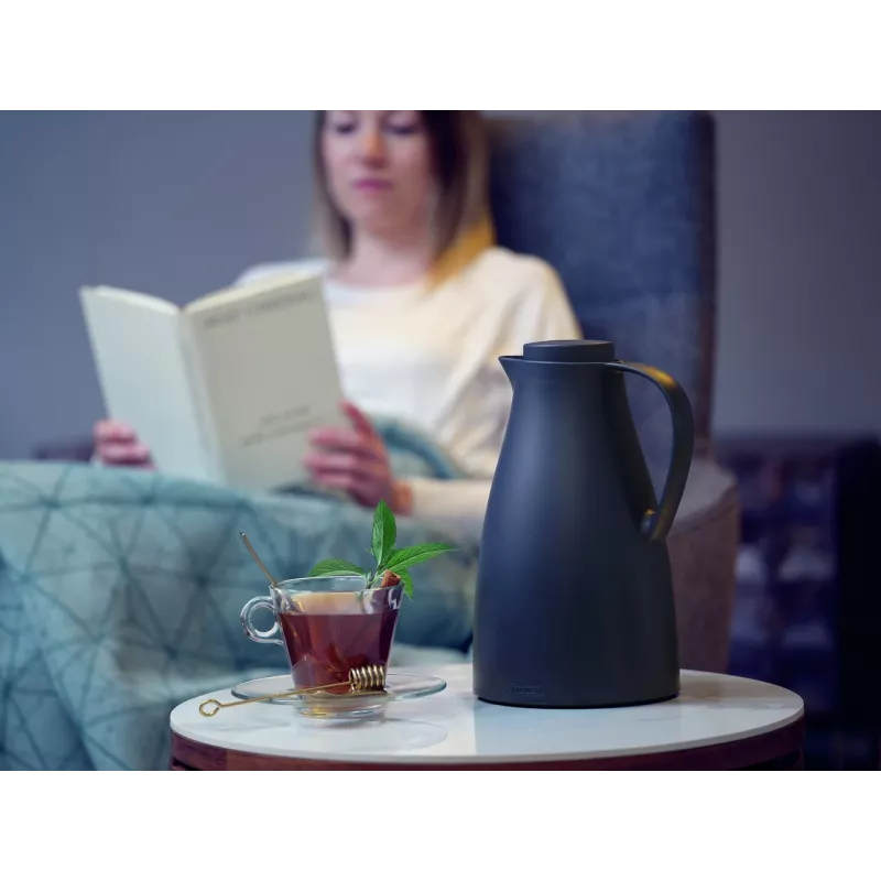 LEIFHEIT Thermos Harmonic Blue 1L vakuumā izolēts termokrūze