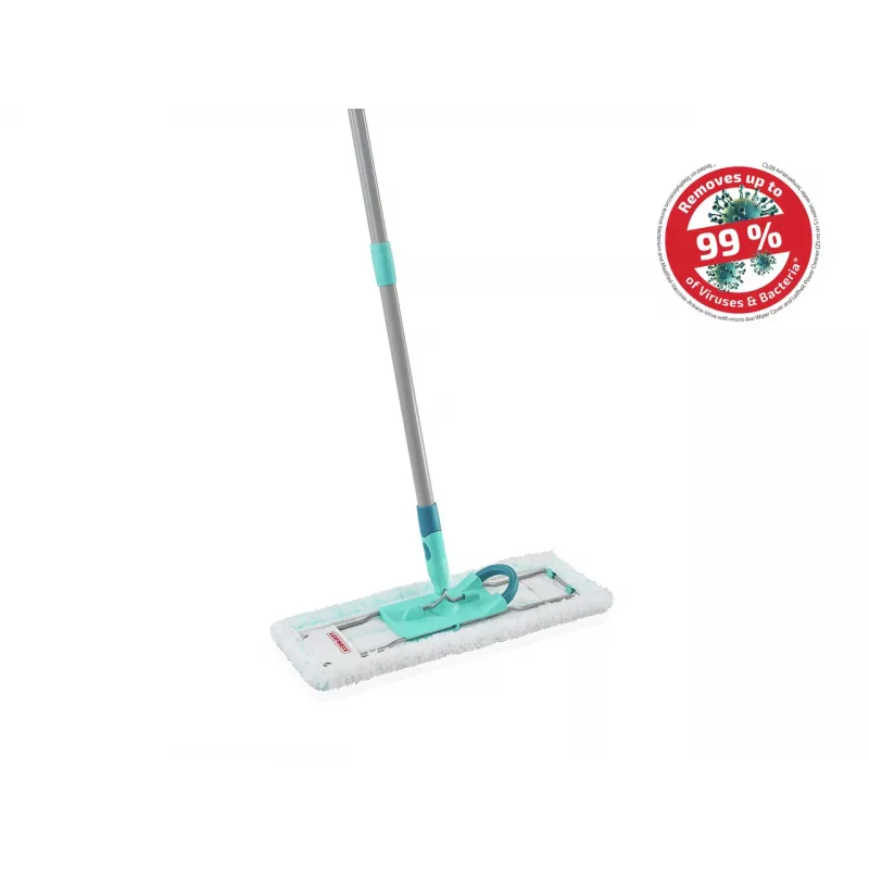 LEIFHEIT Profi XL Micro Duo 42 cm grīdas birste ar salokāmu rokturi