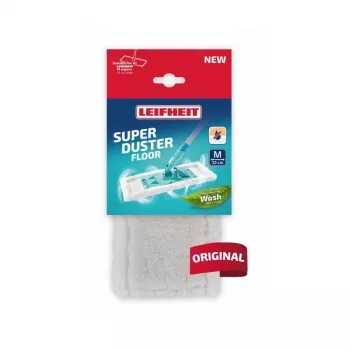 Leifheit SuperDuster Floor M rezerves drāna, 33 cm, balta/zila