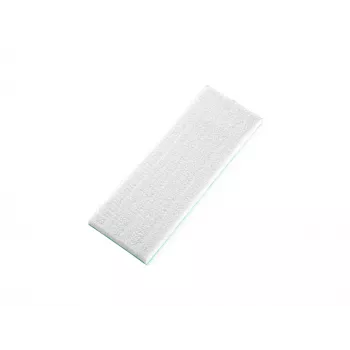 LEIFHEIT Picobello M Super Soft mikrošķiedras mopa uzlikas nomaiņa, 33 cm, balta/tirkīza