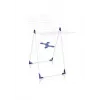 LEIFHEIT Classic 200 Flex drēbju žāvētājs, 20 m žāvēšanas garums, salokāms stāvdrēbju žāvētājs, balts/zils