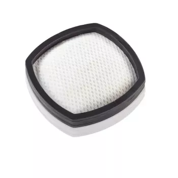 LEIFHEIT mikrofiltrs MIF Regulus PowerVac 2in1 bezvadu putekļsūcējam – mazgājams un atkārtoti lietojams nomaiņas filtrs, aiztur smalkos putekļus, alergēnus un mājdzīvnieku spalvas, balts/pelēks