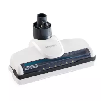 LEIFHEIT Regulus PowerVac 2in1 bezvadu stāvvakuums ar rokas bloku, 20V Li-ion, 40 min darbības laiks, 0,45L putekļu tvertne, LED apgaismojums, balts/pelēks/zils