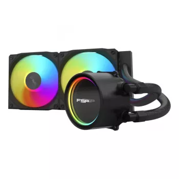 FSP K Fortron AE24-B 400W ATX barošanas bloks, 80 PLUS Bronze, ne-modulārs, 120mm ventilators, melns