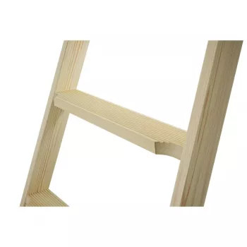 HAILO H77 ComfortLine abpusējas koka kāpnes 2x5 pakāpieni
