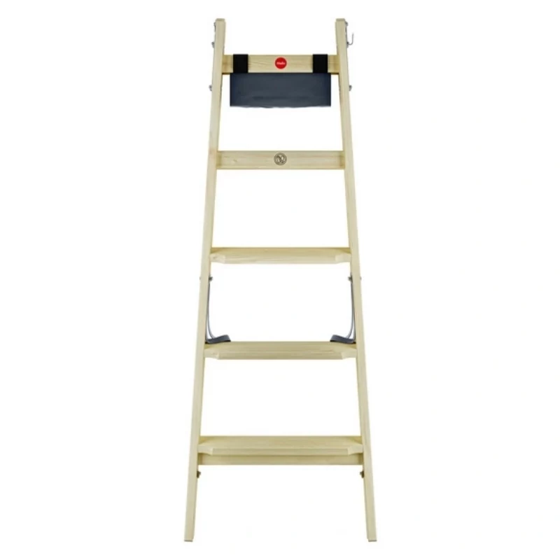 HAILO H77 ComfortLine abpusējas koka kāpnes 2x5 pakāpieni