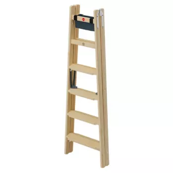 HAILO Divpusējas kāpnes H77 ComfortLine koka 2x6 pakāpieni