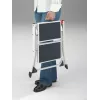 HAILO Saliekams pakāpienu sols MK60 StandardLine tērauds 2 pakāpieni balts