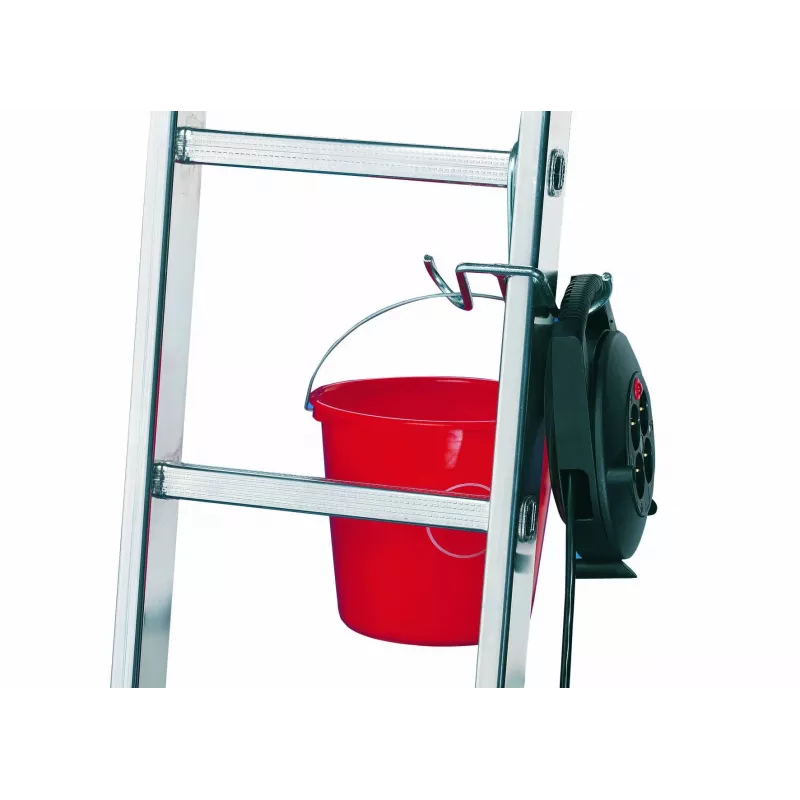 HAILO SafetyLine spaiņa āķis 9952-001 kāpņu piederums ar instrumentu turētāju un kabeļa skavu