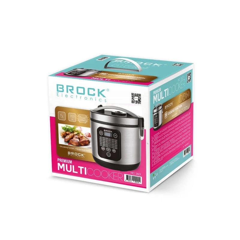 BROCK MC3601 Daudzfunkcionālais katls 5L 700W