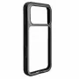 Evelatus Apple iPhone 17 Pro LiveCase hibrīda maciņš ar statīvu PC+TPU melns