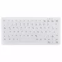 CONTOUR DESIGN Active Key MedicalKey AK-C4110 bezvadu klaviatūra, QWERTZ DE, balta, IP68 dezinficējama, uzlādējama