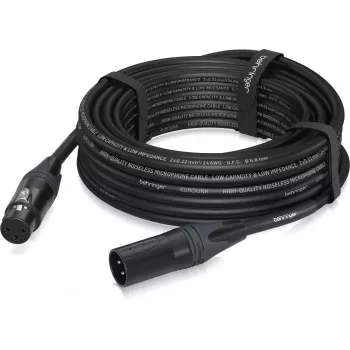 Behringer PMC-1000CM XLR sieviešu uz XLR vīriešu mikrofonu kabelis 10m melns