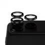 PanzerGlass PG Hoops keramikas kameras objektīva aizsargs iPhone 15 Pro / 15 Pro Max