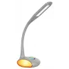 Activejet VENUS RGB pelēks LED galda lampa ar krāsu mainīgu pamatni un USB uzlādi