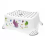 KEEEPER pakāpiena soliņš Tomek Hippo 40,5x28,5x14 cm balts