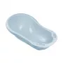 KEEEPER mazuļa vannas 84cm Wiktoria Pure Blue – ergonomiska, neslīdoša vanna ar izplūdes aizbāzni, bez BPA, PP, 25L