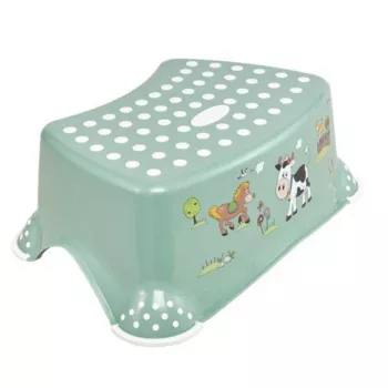 KEEEPER pakāpienu sols Tomek Funny Farm 40,5x28,5x14 cm zaļš