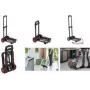 keeeper Easy-Fold transporta ratiņi Mick, 50 kg kravnesība, 34 x 24.5 x 93.5 cm, melni