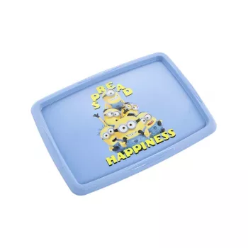 keeeper kaste ar vāku 45L Karolina “Minions Happiness” 55,5x40x30cm gaiši zila